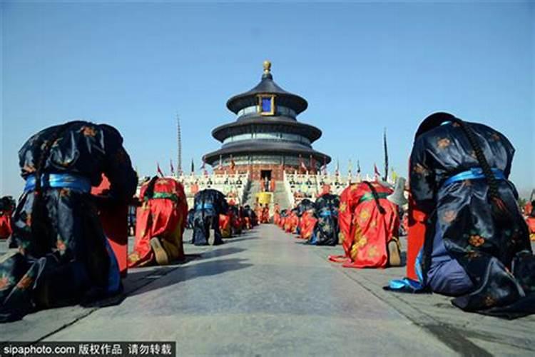 北京天坛祭祀活动