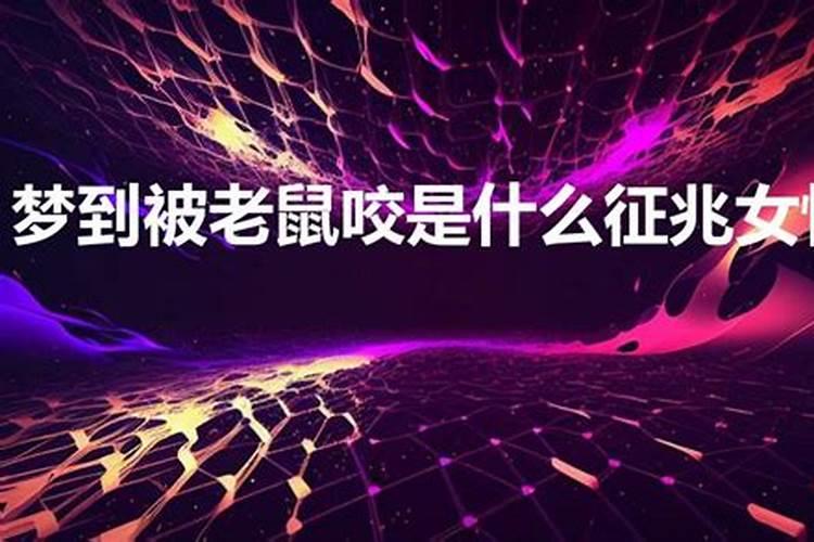 梦见老鼠下崽儿什么预兆周公解梦