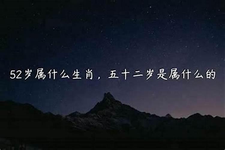 现在53岁属什么