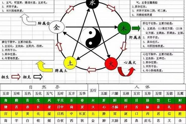 十天干化气五行生旺死绝表格