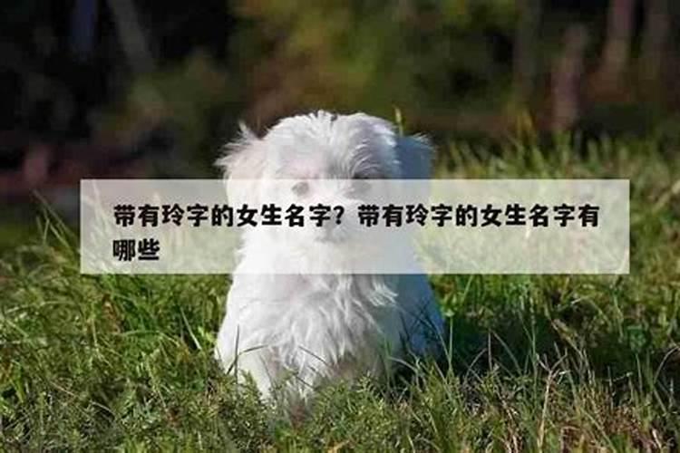 名字中带玲字的婚姻好吗