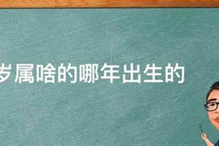 今年38岁是什么属相