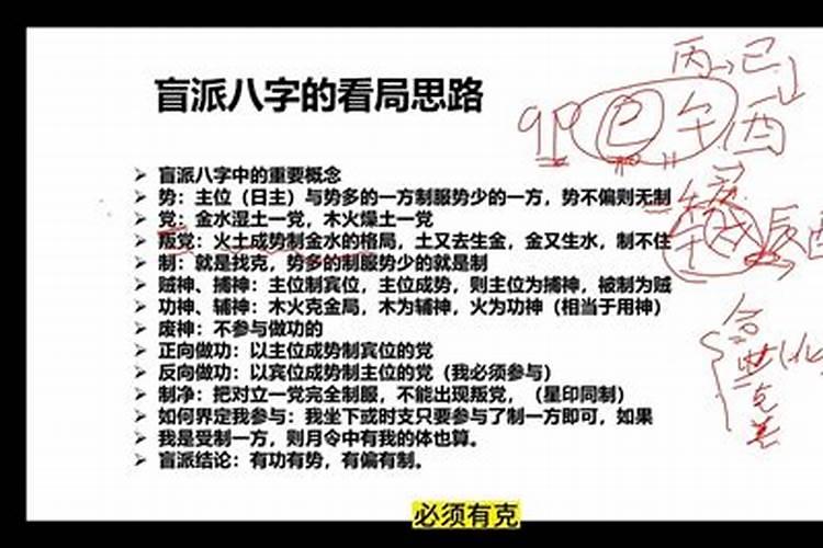 盲派八字绝密绝学