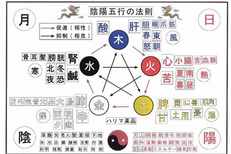 五行相对应的性格