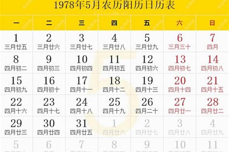 农历1978年5月12出生的运势